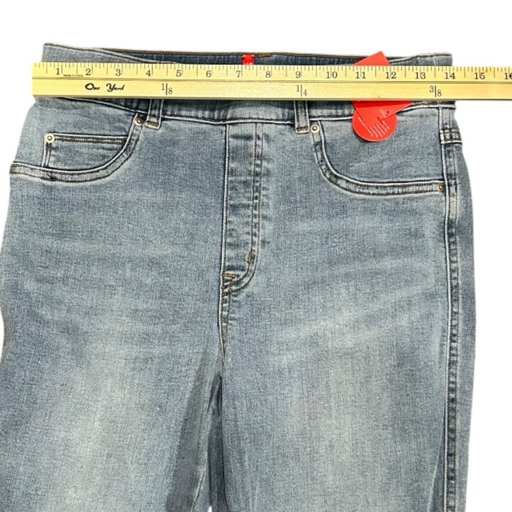 NWT SPANX Skinny Jean Vintage Light Wash M - Picture 4 of 5